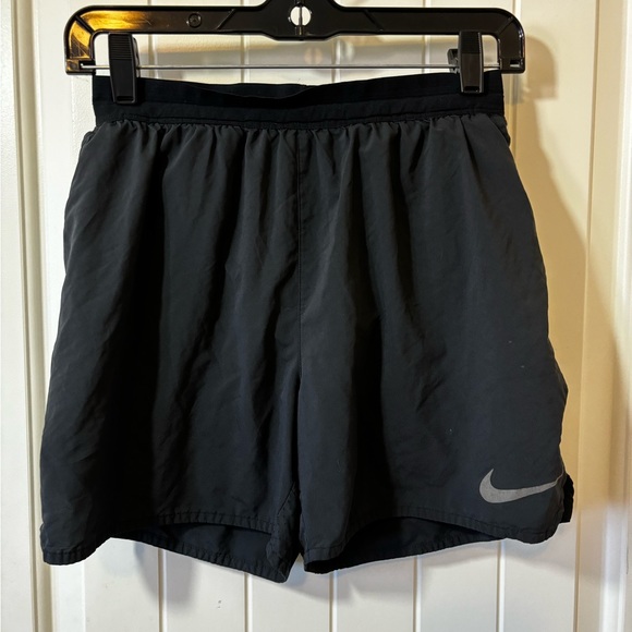 Nike Pants - Nike Dri-fit Running Shorts Size Small Black Reflective D0